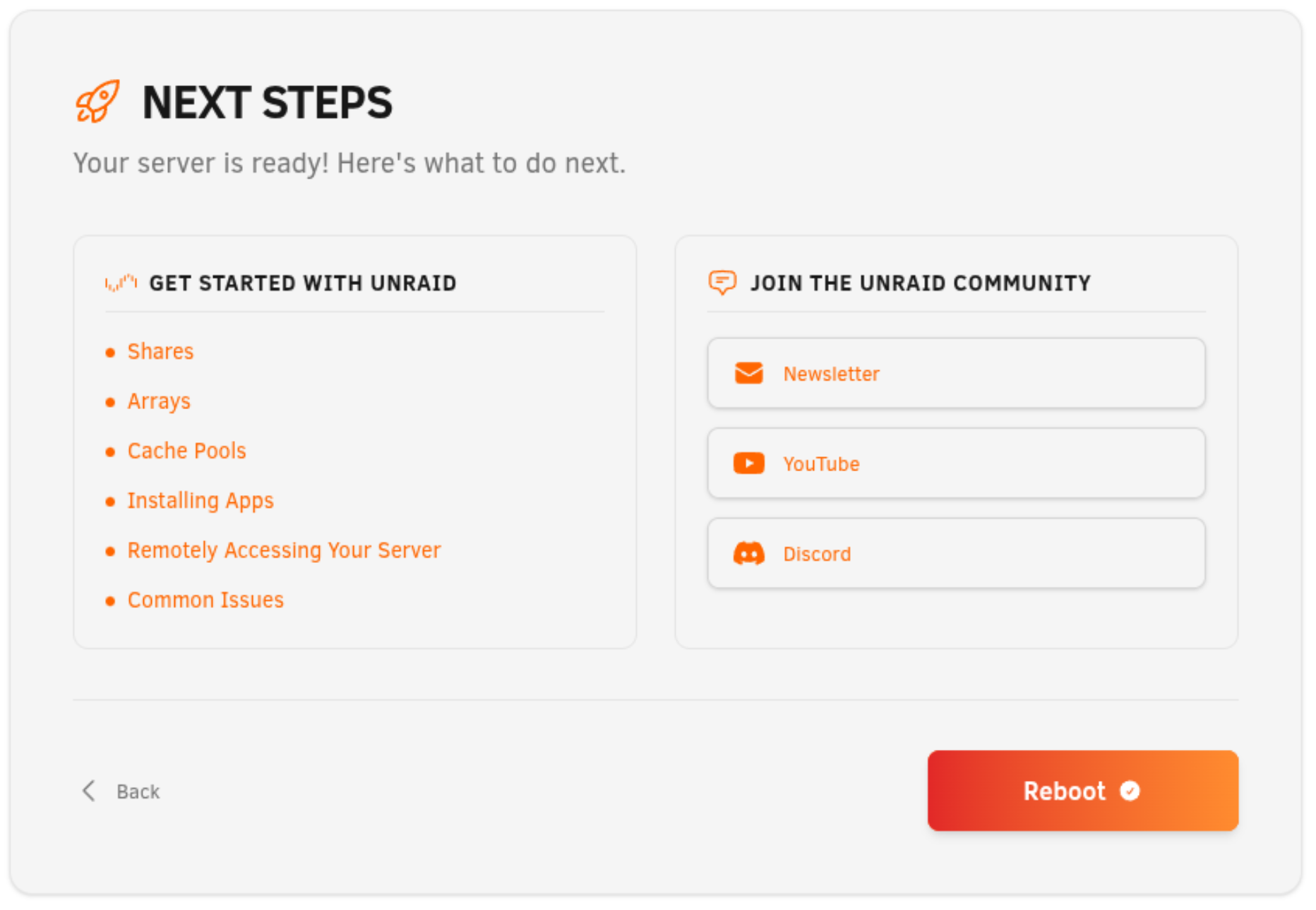 Paso 6: Próximos pasos